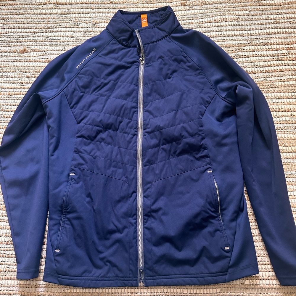 Peter Millar Navy Performance Jacket